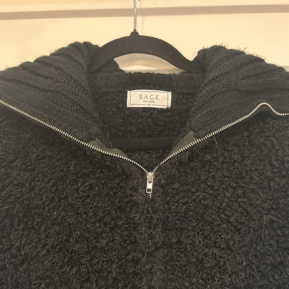 Sage the label knit zipper soft shell - Picture 2 of 4